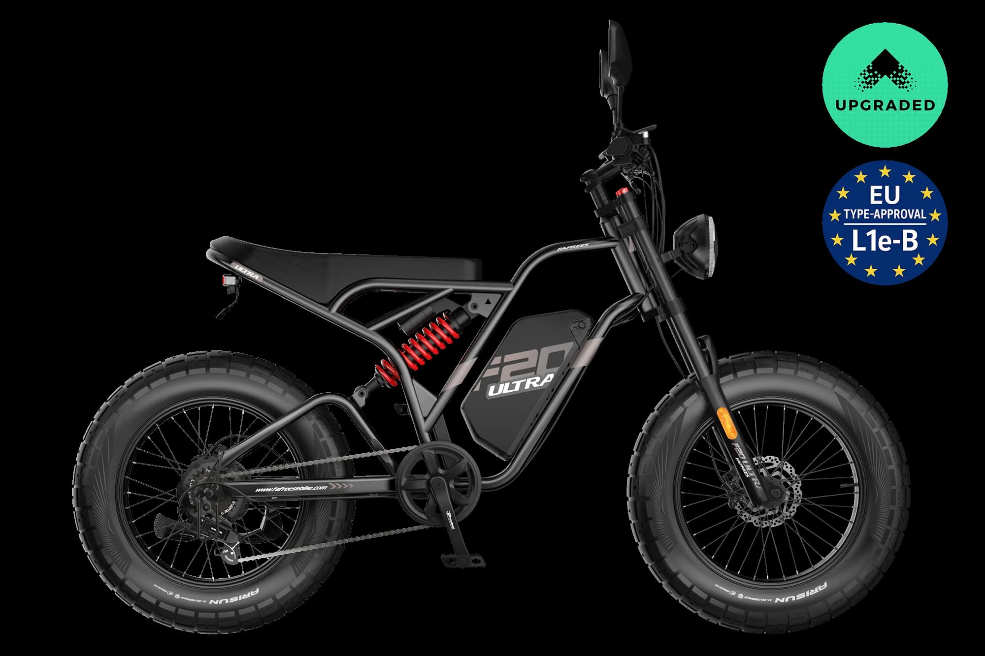 FAFREES F20 Ultra HS električni bicikl s punim ovjesom i vrlo širokim gumama